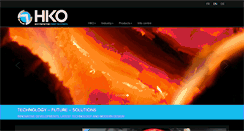 Desktop Screenshot of hko.de