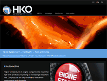 Tablet Screenshot of hko.de